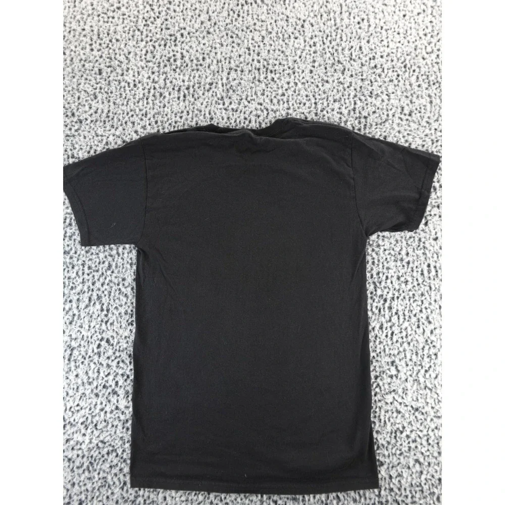 Def Leppard‎ Leopard Lightning Bolt Graphic T Shirt Black Size Small